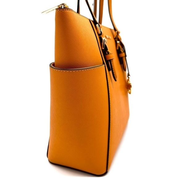 Michael Kors Large Charlotte Tote Bag Cider - Picture 4 of 12